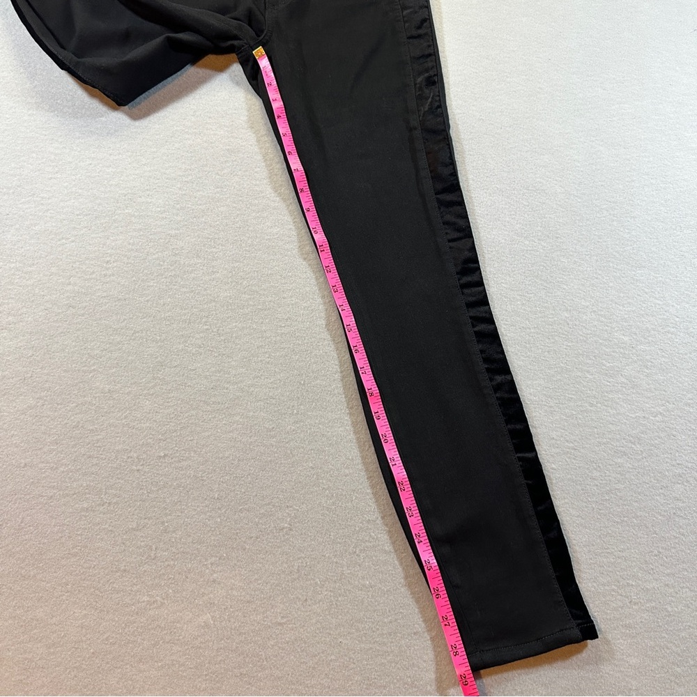 Paige Hoxton Ultra Skinny Jeans Women's 30 Velvet Onyx‎ Black Stretch Denim - Picture 3 of 16